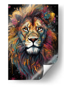 Rey de Colores - Puffy Design | Cuadro decorativo de Canvas Lab
