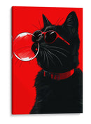 Gato Rebelde - Puffy Design | Cuadro decorativo de Canvas Lab
