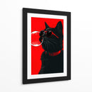 Gato Rebelde - Puffy Design | Cuadro decorativo de Canvas Lab