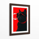 Gato Rebelde - Puffy Design | Cuadro decorativo de Canvas Lab