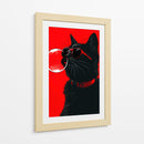 Gato Rebelde - Puffy Design | Cuadro decorativo de Canvas Lab