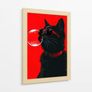 Gato Rebelde - Puffy Design | Cuadro decorativo de Canvas Lab