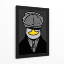 El Pato Elegante - Puffy Design | Cuadro decorativo de Canvas Lab