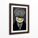 El Pato Elegante - Puffy Design | Cuadro decorativo de Canvas Lab