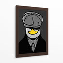 El Pato Elegante - Puffy Design | Cuadro decorativo de Canvas Lab
