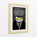 El Pato Elegante - Puffy Design | Cuadro decorativo de Canvas Lab