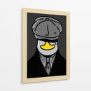 El Pato Elegante - Puffy Design | Cuadro decorativo de Canvas Lab
