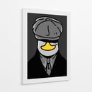 El Pato Elegante - Puffy Design | Cuadro decorativo de Canvas Lab