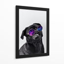 Pug Galáctico - Puffy Design | Cuadro decorativo de Canvas Lab