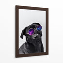 Pug Galáctico - Puffy Design | Cuadro decorativo de Canvas Lab