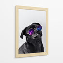 Pug Galáctico - Puffy Design | Cuadro decorativo de Canvas Lab