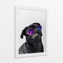 Pug Galáctico - Puffy Design | Cuadro decorativo de Canvas Lab