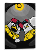 El Pato de Cristal - Puffy Design | Cuadro decorativo de Canvas Lab