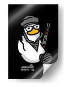 Pato de Combate - Puffy Design | Cuadro decorativo de Canvas Lab