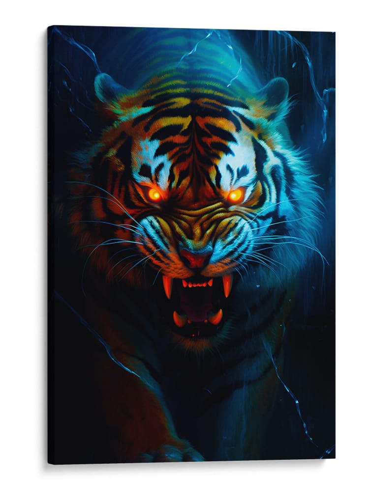 Furia Salvaje - Puffy Design | Cuadro decorativo de Canvas Lab