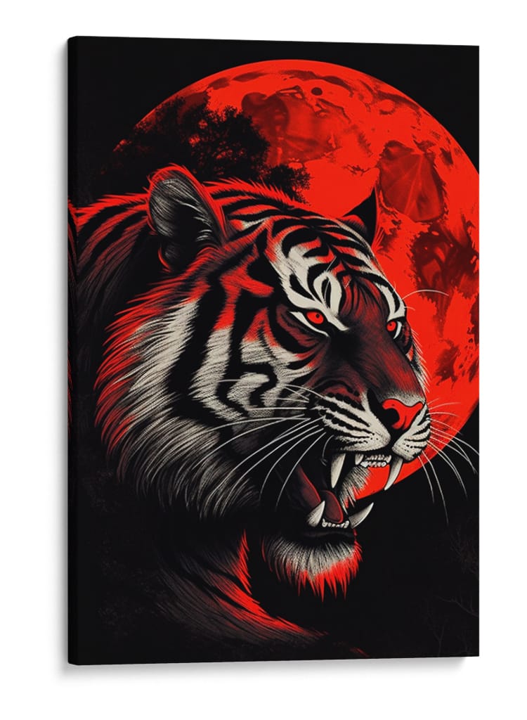 Rugido de Sangre - Puffy Design | Cuadro decorativo de Canvas Lab