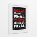 Sigue Adelante - Puffy Design | Cuadro decorativo de Canvas Lab