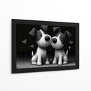 Pareja canina - DIEGO D L | Cuadro decorativo de Canvas Lab