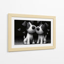 Pareja canina - DIEGO D L | Cuadro decorativo de Canvas Lab