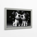 Pareja canina - DIEGO D L | Cuadro decorativo de Canvas Lab