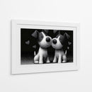 Pareja canina - DIEGO D L | Cuadro decorativo de Canvas Lab