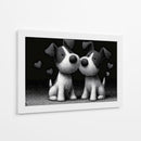 Pareja canina - DIEGO D L | Cuadro decorativo de Canvas Lab