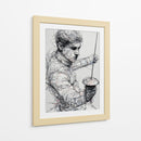Esgrimista - DIEGO D L | Cuadro decorativo de Canvas Lab