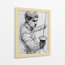 Esgrimista - DIEGO D L | Cuadro decorativo de Canvas Lab