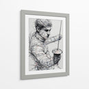 Esgrimista - DIEGO D L | Cuadro decorativo de Canvas Lab