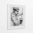 Esgrimista - DIEGO D L | Cuadro decorativo de Canvas Lab
