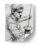 Esgrimista - DIEGO D L | Cuadro decorativo de Canvas Lab