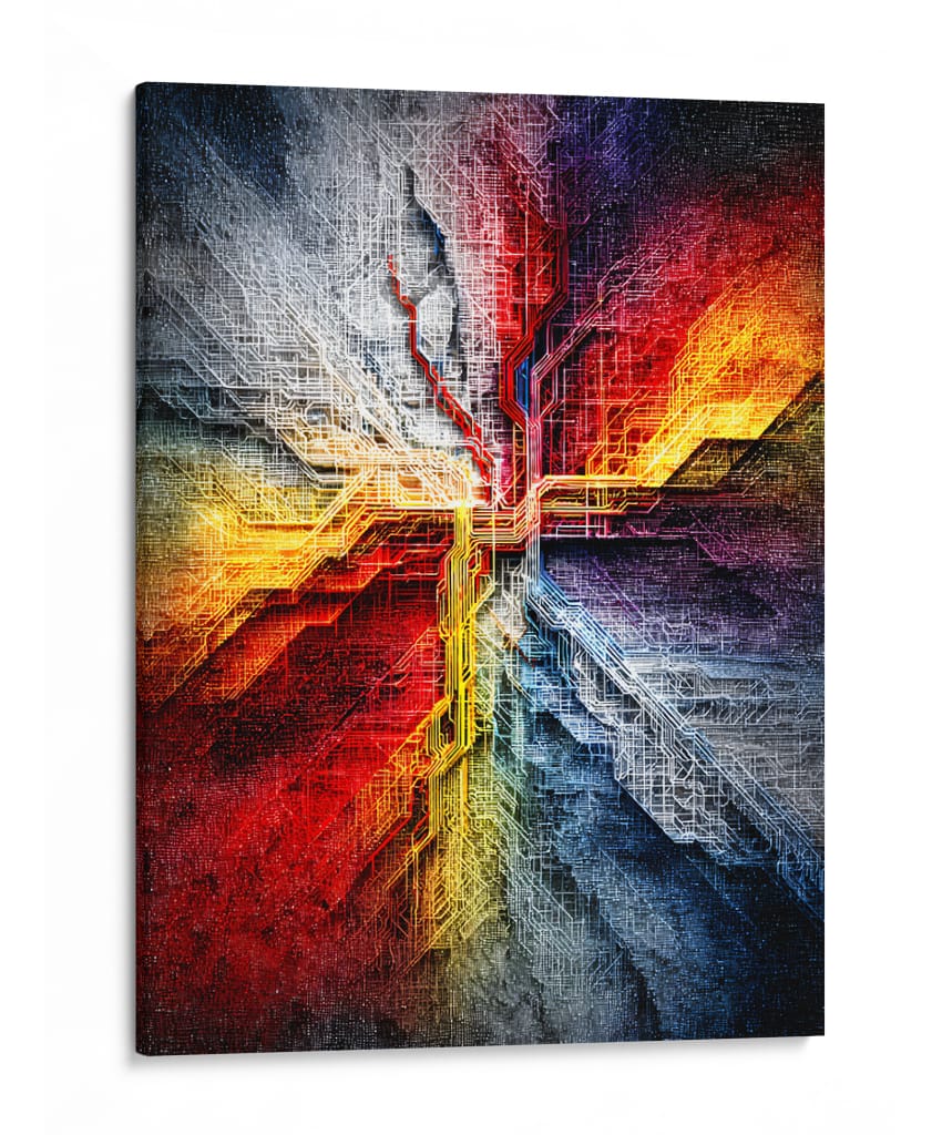 Rutas - DIEGO D L | Cuadro decorativo de Canvas Lab