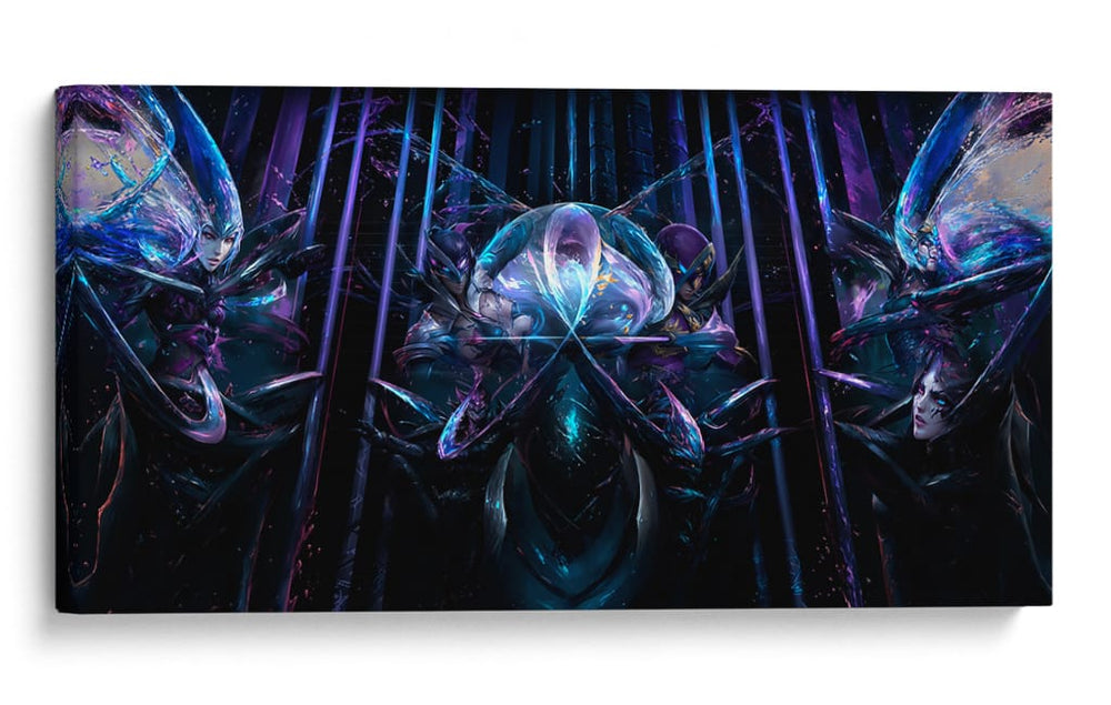 Seres cósmicos  - Caperh | Cuadro decorativo de Canvas Lab