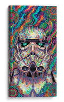 Sicodelic Stormtrooper pintura fresca  - Caperh | Cuadro decorativo de Canvas Lab