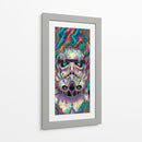 Sicodelic Stormtrooper pintura fresca  - Caperh | Cuadro decorativo de Canvas Lab