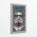 Sicodelic Stormtrooper pintura fresca  - Caperh | Cuadro decorativo de Canvas Lab
