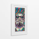 Sicodelic Stormtrooper pintura fresca  - Caperh | Cuadro decorativo de Canvas Lab