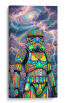 Sicodelic Stormtrooper - Caperh | Cuadro decorativo de Canvas Lab