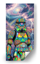 Sicodelic Stormtrooper - Caperh | Cuadro decorativo de Canvas Lab