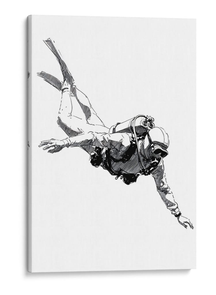 Profundidades  - DIEGO D L | Cuadro decorativo de Canvas Lab