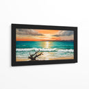Tronco en la arena - Caperh | Cuadro decorativo de Canvas Lab