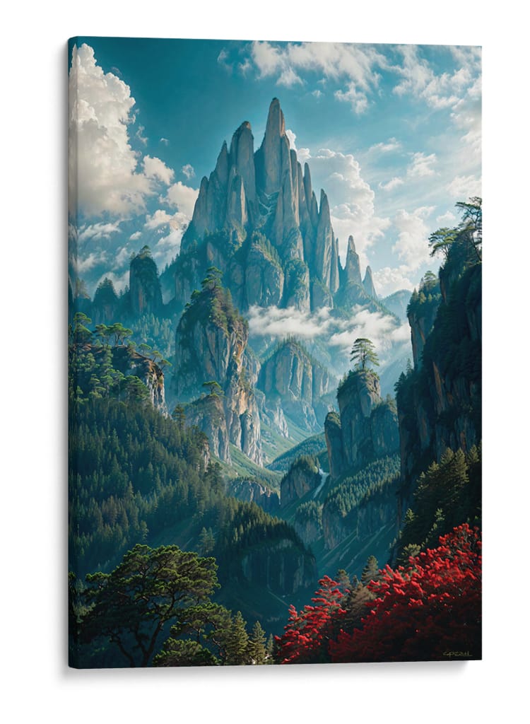 Valle de la quietud - Caperh | Cuadro decorativo de Canvas Lab