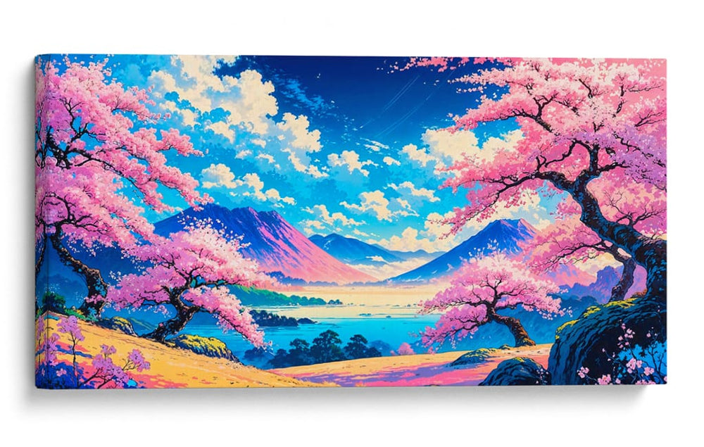 Valle del cerezo - Caperh | Cuadro decorativo de Canvas Lab