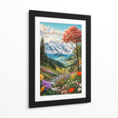 Valle primaveral alpino - Caperh | Cuadro decorativo de Canvas Lab