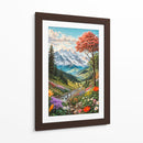 Valle primaveral alpino - Caperh | Cuadro decorativo de Canvas Lab