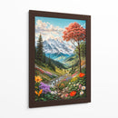 Valle primaveral alpino - Caperh | Cuadro decorativo de Canvas Lab