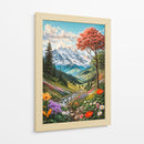 Valle primaveral alpino - Caperh | Cuadro decorativo de Canvas Lab
