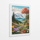Valle primaveral alpino - Caperh | Cuadro decorativo de Canvas Lab