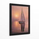 Velero en neblina - Caperh | Cuadro decorativo de Canvas Lab