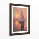 Velero en neblina - Caperh | Cuadro decorativo de Canvas Lab